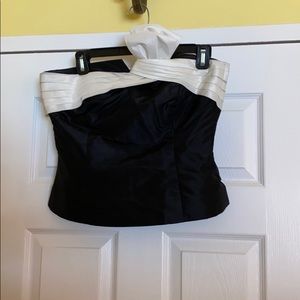 White House Black Market satin top